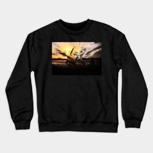 Spitfire Sunset Silhouette Crewneck Sweatshirt